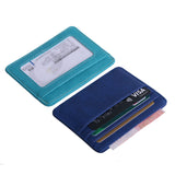 Fashion card holder Women men Lichee Pattern Bank Card Package Coin leather Card Holder passport cover tarjetero hombre