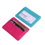 Fashion card holder Women men Lichee Pattern Bank Card Package Coin leather Card Holder passport cover tarjetero hombre