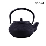 New High Quality Wholesale 300ml Mini Cast Iron Kettle Teapot Tea Set Dropshipping