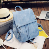 Women's Backpack Shoulder Bag Pu Leather Rucksack Women Bag Fashion Ladies Backpack Mochila Escolar School Bags For Teenagers