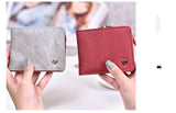 New Woman Wallet Small Hasp Coin Purse For Women Luxury Leather Female Wallets Design Brand Mini Lady Purses Clutch Card Holder