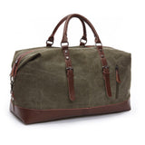 Canvas Leather Men Travel Bags Carry on Luggage Bags Men Duffel Bags Travel Tote Large Weekend Bag Overnight sac a main