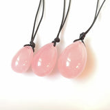 Rose Quartz Yoni Egg Jade Eggs Women Kegel Exerciser Jade Massager Vaginal Muscles Tightening Ball Crystal Kegel Eggs