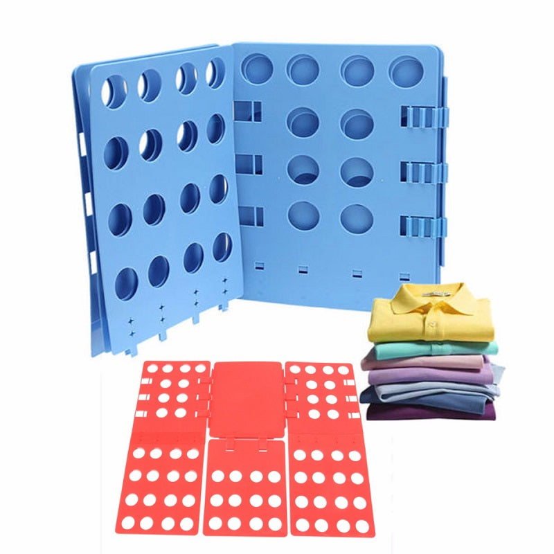 Quality Adult Kids Magic Clothes Folder T Shirts Jumpers Organizer Fold  Save Time Quick Clothes Folding Board Clothes Holder
