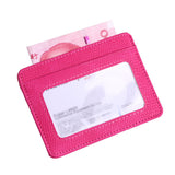 Fashion card holder Women men Lichee Pattern Bank Card Package Coin leather Card Holder passport cover tarjetero hombre