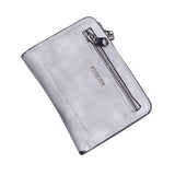 Women'S Wallets Small Mini Safe Money Bag ID Credit Card Holder Coin Purse Solid Carteira Mulheres Wallet Female Coin