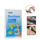 Band Aid First Aid Bandage Medical Adhesive Plaster Strips Wound Dressings Sterile Hemostasis Stickers 100Pcs