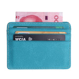 Fashion card holder Women men Lichee Pattern Bank Card Package Coin leather Card Holder passport cover tarjetero hombre