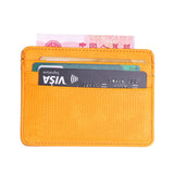 Fashion card holder Women men Lichee Pattern Bank Card Package Coin leather Card Holder passport cover tarjetero hombre