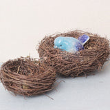 4 Sizes New Handmade Vine Brown Bird Nest House Home Nature Craft Holiday Decoration