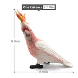 Simulation Toucan Cockatoo figure Animal Model Bird Parrot Figurine home decor miniature fairy garden decoration accessories toy