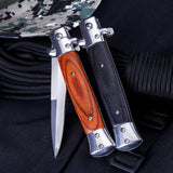 Multi-purpose Diving Survival Foldable Blade Folding Knives 5cr13 Steel Tactical Knife Stiletto Outdoor Fishing Knives Navaja