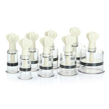 10pc/box Rotating Handle Vacuum Body Massage Suction cans  Enhancer Anti Cellulite Chinese Acupuncture Vacuum Cupping Cups