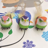 DIY Table Bookshell Ornament Mini Craft Birds Artificial Bird Feather Foam Cute Simulation Bird Sparrow Home Decor