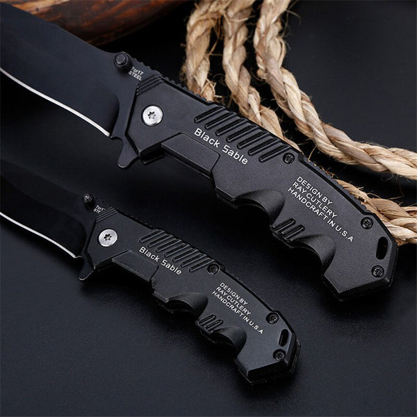 12.7 Inches Extra Large Tactical Knife Military Wilderness Essential  Self-Defense Pocket Folding Knife, Outdoor Combat,Hunting,Survival,Fishing,Camping  Knives