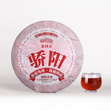 First Class "Jiao Yang" Haiwan Old Comrade Blazing Sun Ripe Puerh Puer Tea 357g