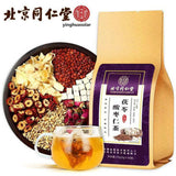 北京同仁堂茯苓酸枣仁茶助眠安神助眠150g Tongrentang Fu Ling Suan Zao Ren Cha Fulingsuanzaorencha